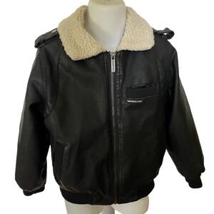 Boys Member's Only Jacket - Black - Size 5